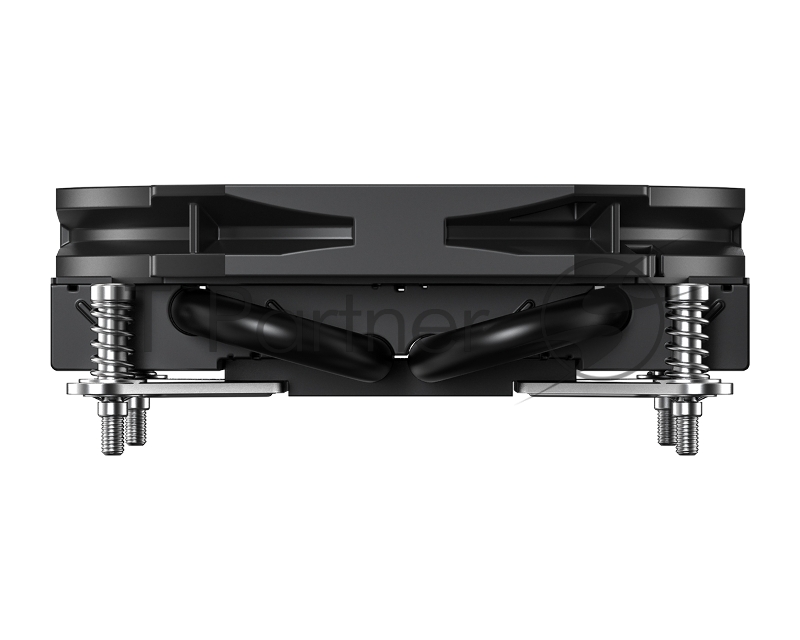 Вентилятор ID-COOLING IS-28i BLACK LGA1851/1700/1200/115X низкопрофильный высота 28mm (48шт/кор, TDP 65W, PWM, 2 тепл.трубки, медная база, FAN 92mm) BOX