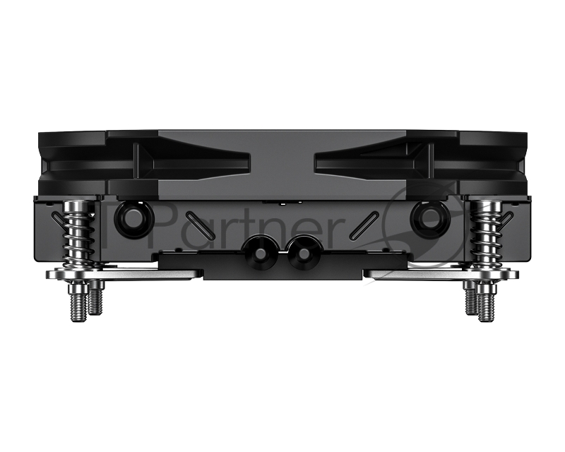 Вентилятор ID-COOLING IS-28i BLACK LGA1851/1700/1200/115X низкопрофильный высота 28mm (48шт/кор, TDP 65W, PWM, 2 тепл.трубки, медная база, FAN 92mm) BOX