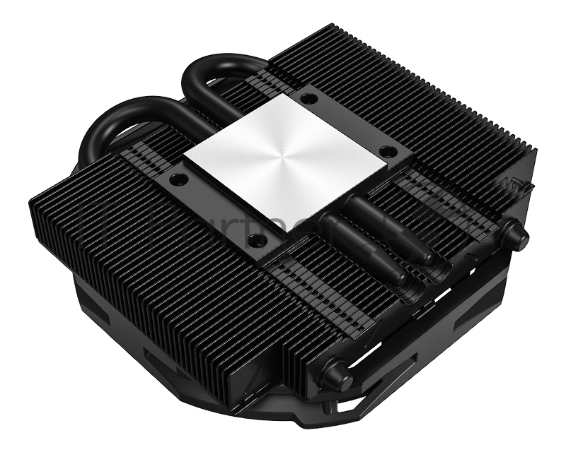 Вентилятор ID-COOLING IS-28i BLACK LGA1851/1700/1200/115X низкопрофильный высота 28mm (48шт/кор, TDP 65W, PWM, 2 тепл.трубки, медная база, FAN 92mm) BOX