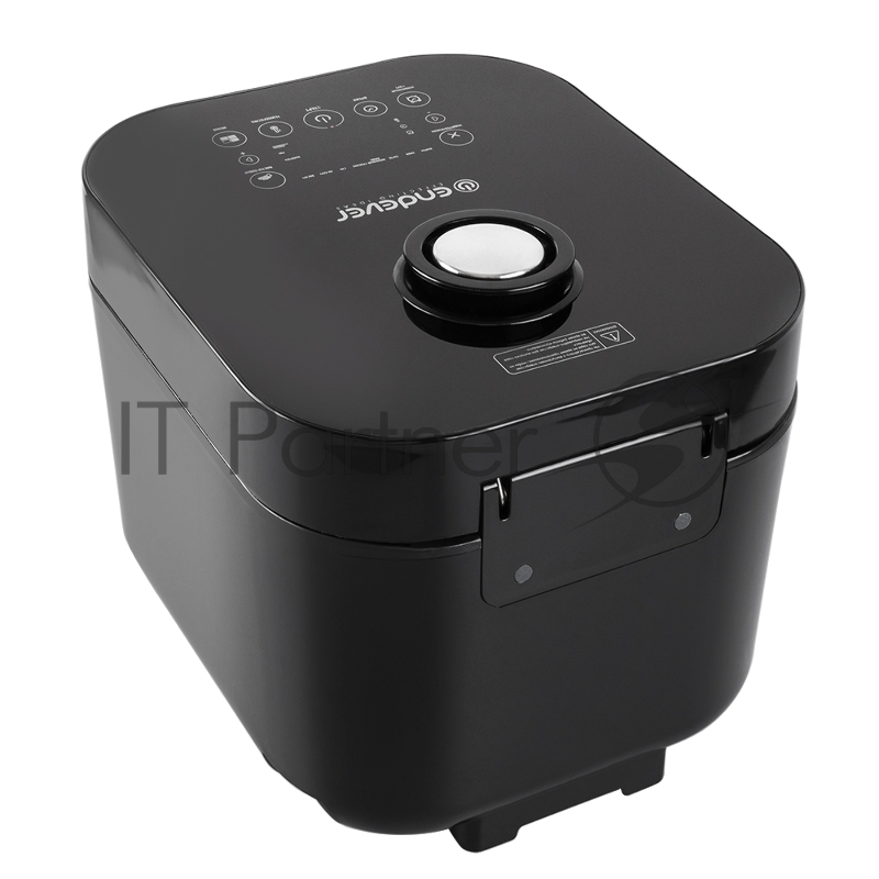 Мультиварка электрическая Endever Vita-127, черный, мощность 1000 Вт, емкость 5л, 12 авторежимов работы, сенсорное управление,книга рецептов, 2 шт/уп.
