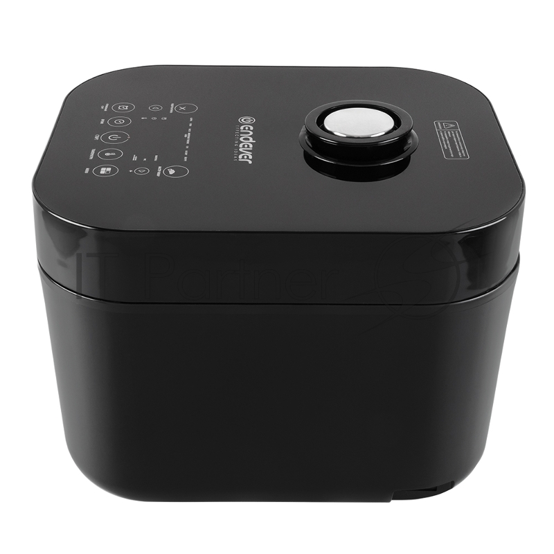 Мультиварка электрическая Endever Vita-127, черный, мощность 1000 Вт, емкость 5л, 12 авторежимов работы, сенсорное управление,книга рецептов, 2 шт/уп.