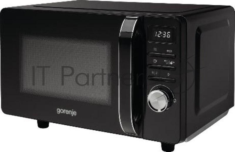 Микроволновая печь GORENJE MO20S4BC 20L SOLO BLACK 738796