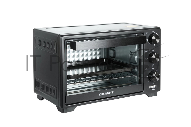Мини-печь KRAFT KFC-MO 200 HBL черный