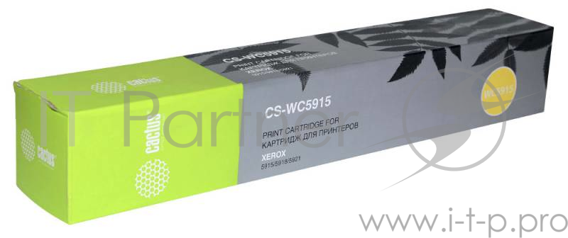 Тонер Картридж Cactus CS-WC5915 006R01020 черный для Xerox 5915/5918/5921 (6000стр.)