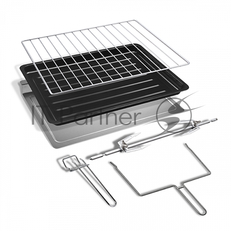 Электрическая печь BQ EO2002B Steel-Black. Мощность 2200 Вт, Объем 60 л, Режимы работы: нижний нагрев, верхний нагрев, верхний и нижний нагрев, конвекция, вертел, конвекция и вертел, Конвекция. Равномерное приготовление любого блюда, Таймер до 60 мин