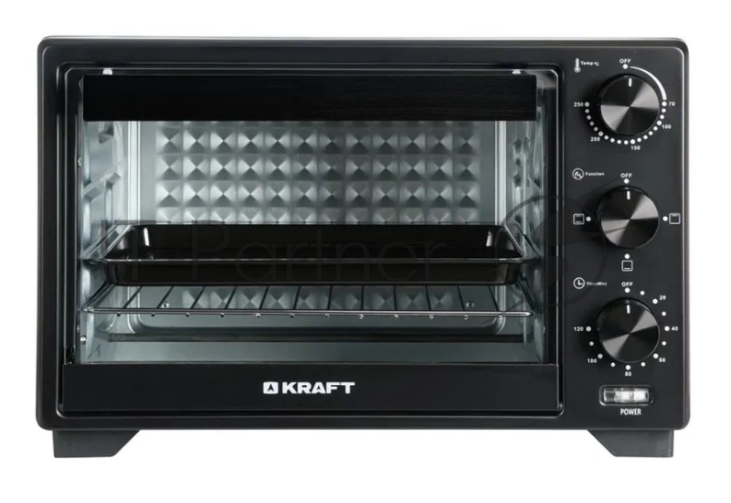 Мини печь KRAFT KFC-MO250HBL