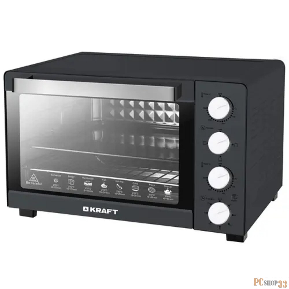 Мини печь KRAFT KFC-MO320HGR