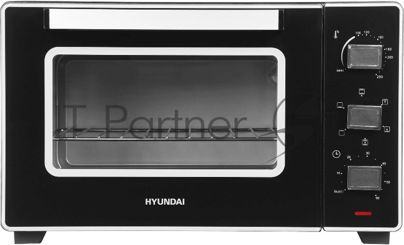 Мини-печь Hyundai MIO-HY093 28л. 1600Вт черный