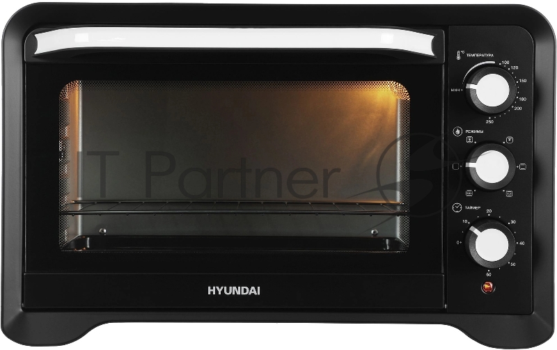 Мини-печь Hyundai MIO-HY094 35л. 1600Вт черный