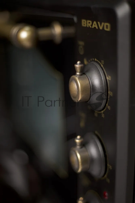 Печь электрическая BRAVO FO-38BLR 38 литров черная, рустик