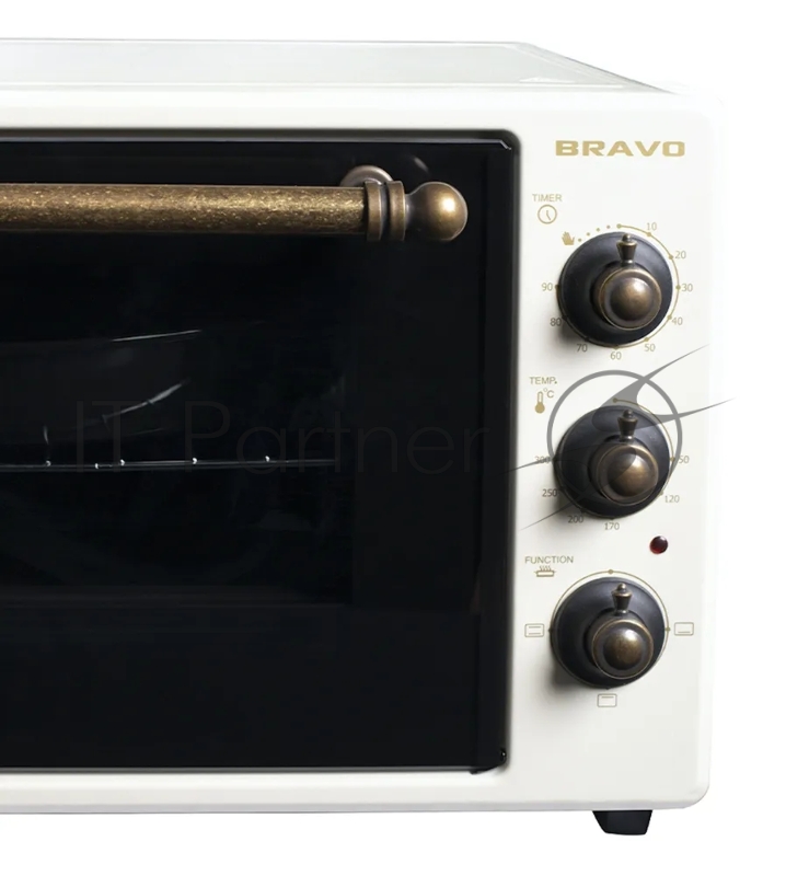 Печь электрическая BRAVO FO-38BR 38 литров бежевая, рустик