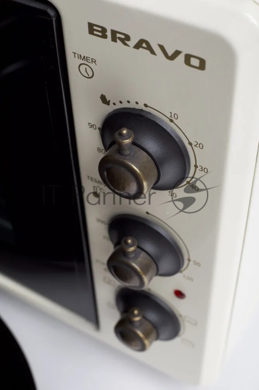 Печь электрическая BRAVO FO-38BR 38 литров бежевая, рустик