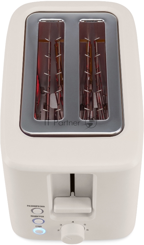 Тостер Hyundai HYT-3306 700Вт кремовый