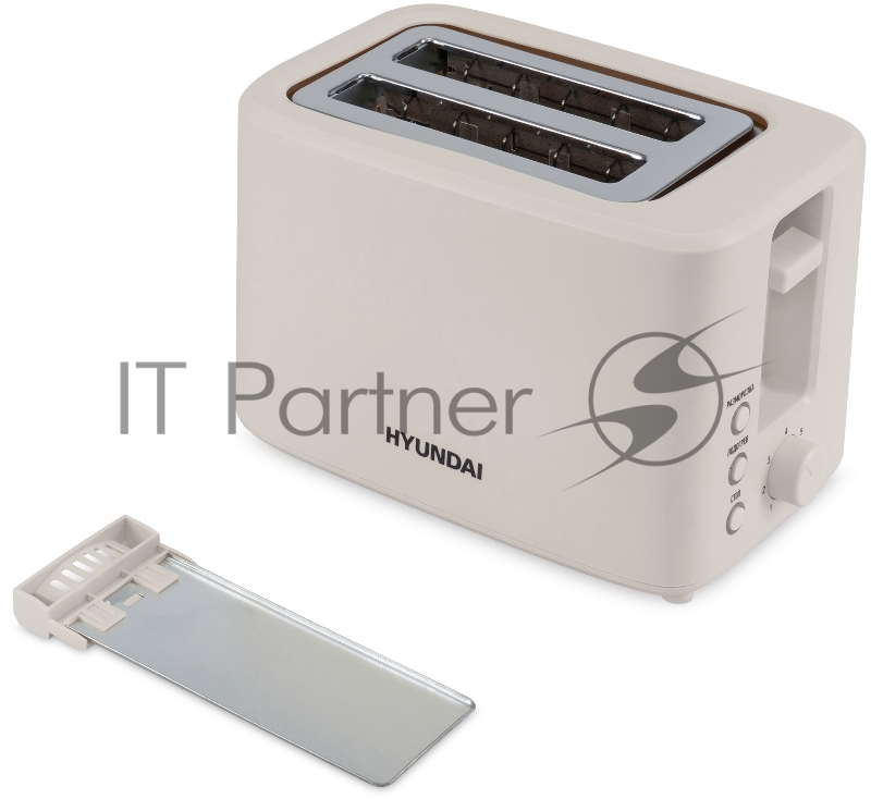 Тостер Hyundai HYT-3306 700Вт кремовый