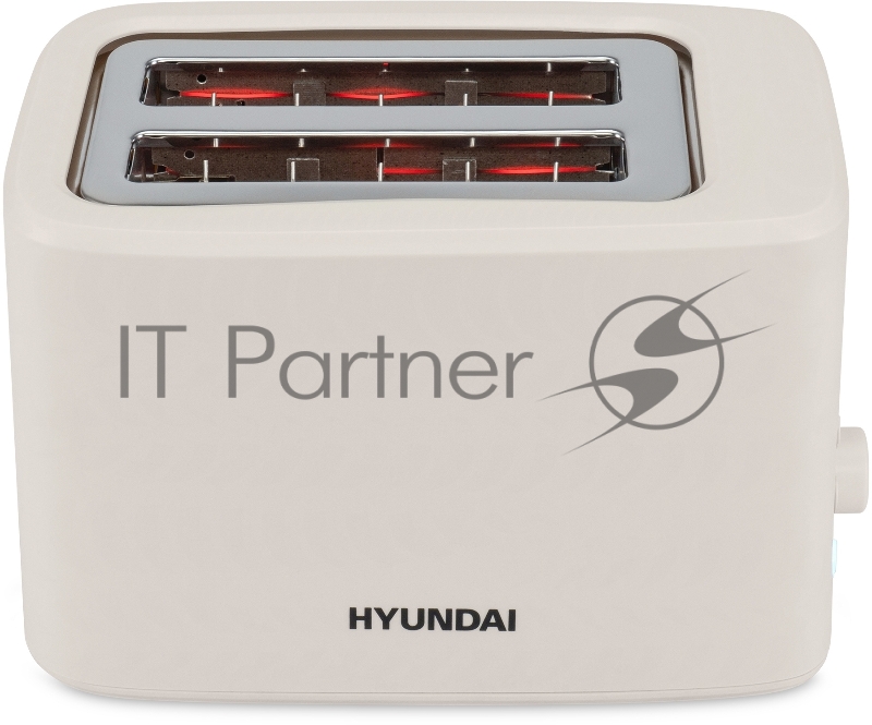 Тостер Hyundai HYT-3306 700Вт кремовый