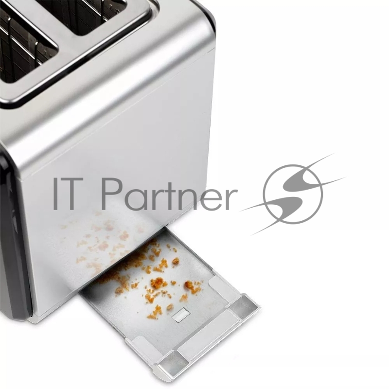 Тостер Kitfort КТ-2065 750Вт черный/серебристый