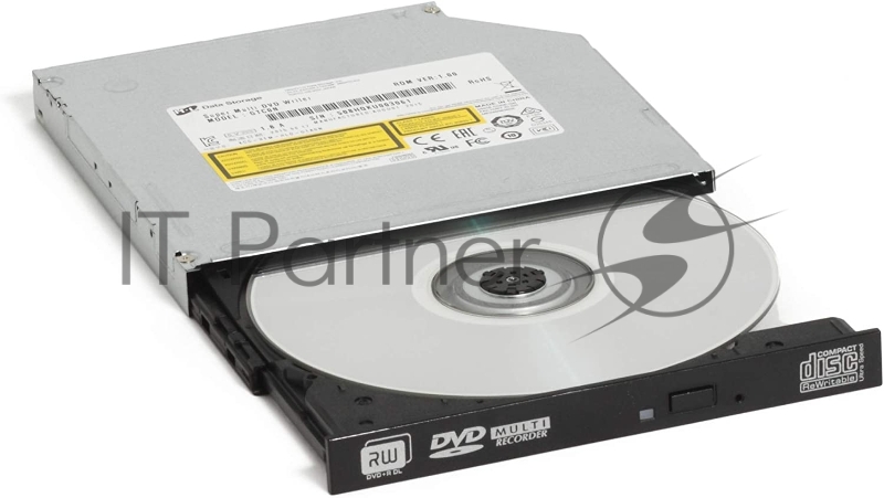 Привод DVDRW 8x8x8xDVD/24x24x24xCD LG GTC0N для ноутбука, черный (SATA)