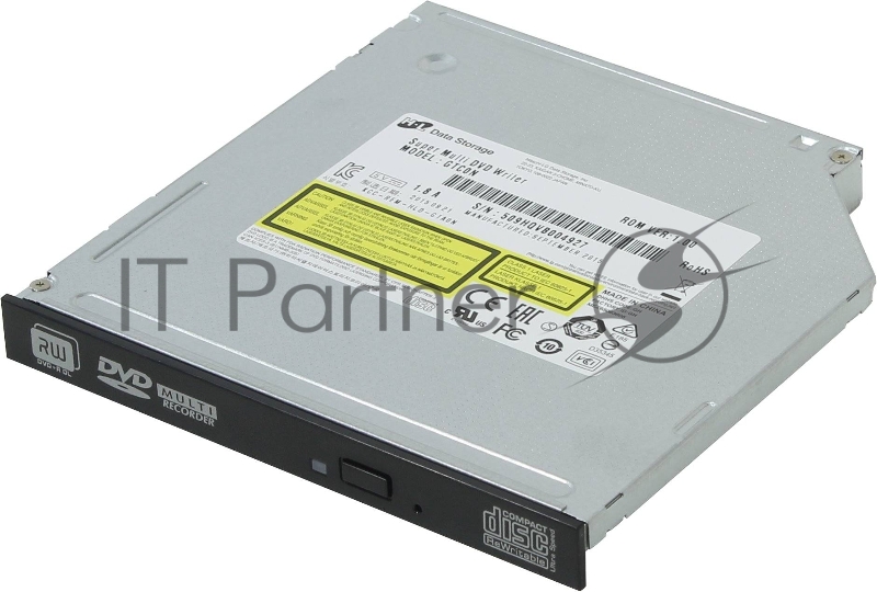 Привод DVDRW 8x8x8xDVD/24x24x24xCD LG GTC0N для ноутбука, черный (SATA)