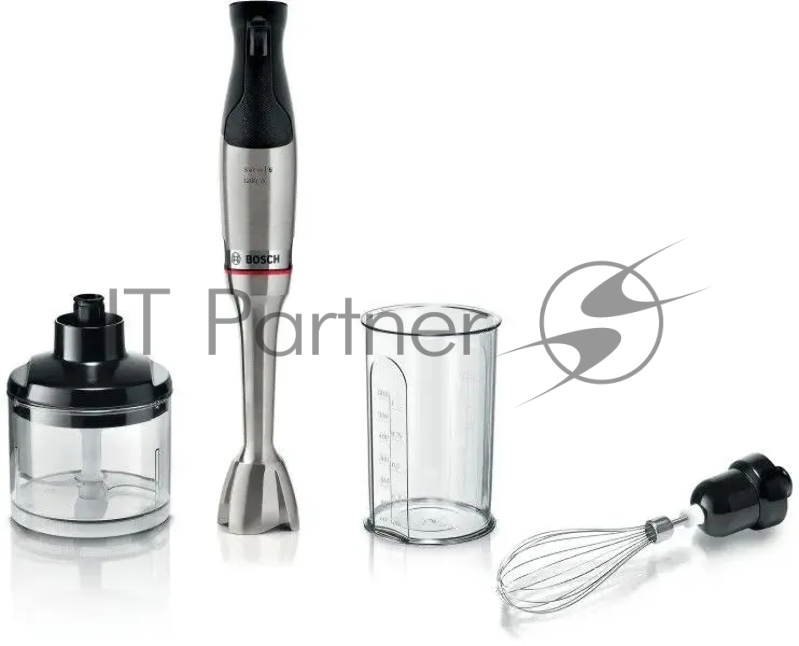 Блендер погружной Bosch MSM6M821 1200Вт нержавеющая сталь/черный