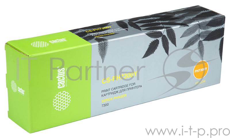 Тонер Картридж Cactus CS-PH7300Y 16197900 желтый для Xerox Phaser 7300 (15000стр.)