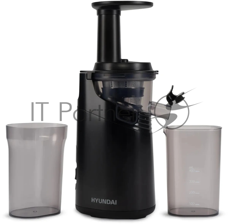 Соковыжималка шнековая Hyundai HY-JS2323 120Вт рез.сок.:400мл. черный