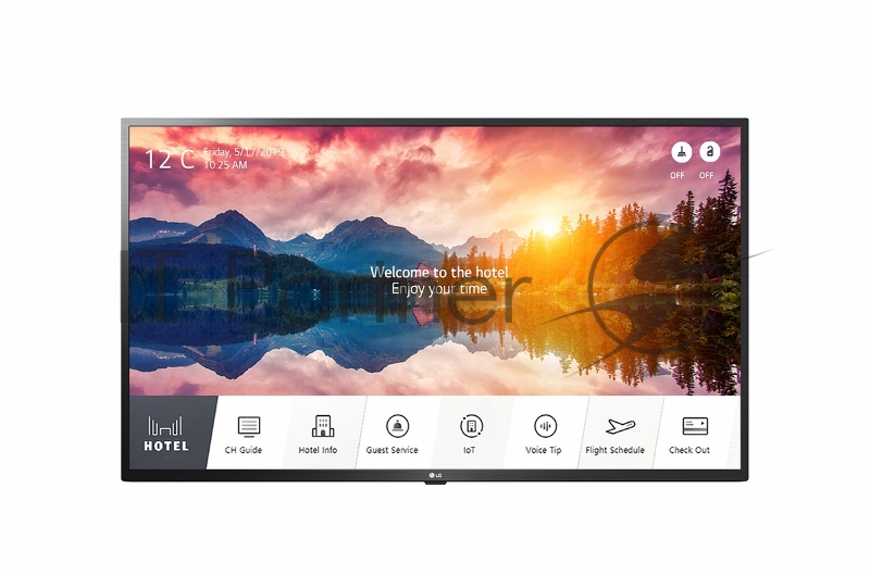 Телевизор 55 LG 55UM662H0LC/ LG 55UM662H Hotel TV, LED/IP-RF/UHD/S-IPS/Pro:Centri clock/RS-232C/400nit/WebOS 5.0, Ceramic BK, HDR 10pro/No stand incl ()/ (Ghz)/Mb/Gb/Ext:war 1y/