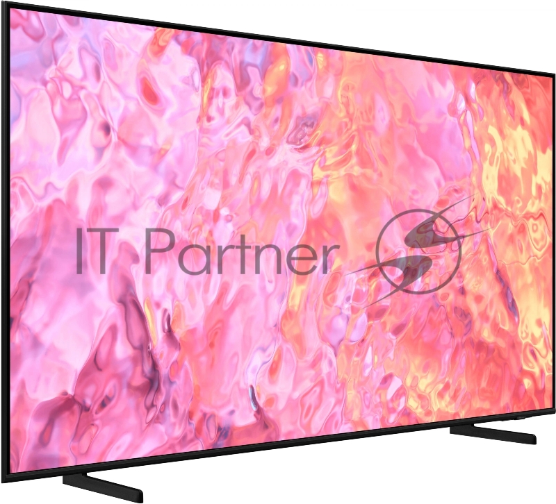 Телевизор QLED Samsung 50 QE50Q60CAUXUZ Q черный 4K Ultra HD 60Hz DVB-T2 DVB-C DVB-S2 USB WiFi Smart TV (RUS)