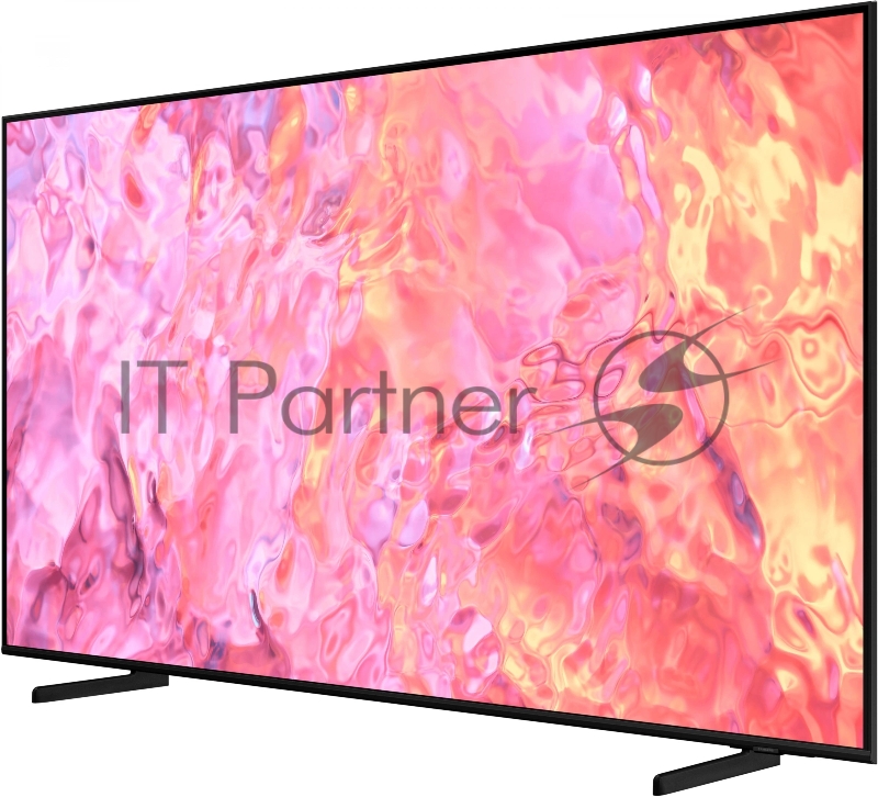 Телевизор QLED Samsung 50 QE50Q60CAUXUZ Q черный 4K Ultra HD 60Hz DVB-T2 DVB-C DVB-S2 USB WiFi Smart TV (RUS)