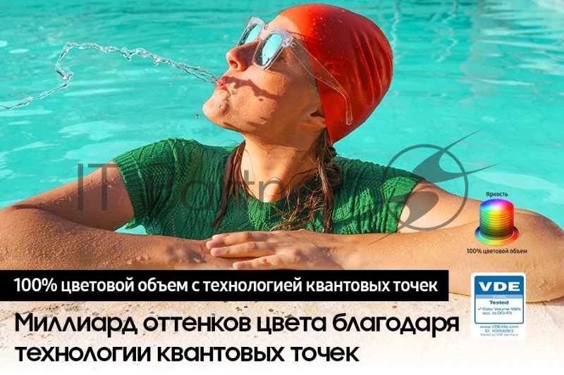 Телевизор QLED Samsung 50 QE50Q60CAUXUZ Q черный 4K Ultra HD 60Hz DVB-T2 DVB-C DVB-S2 USB WiFi Smart TV (RUS)