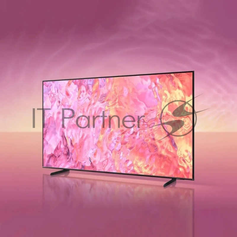 Телевизор QLED Samsung 50 QE50Q60CAUXUZ Q черный 4K Ultra HD 60Hz DVB-T2 DVB-C DVB-S2 USB WiFi Smart TV (RUS)