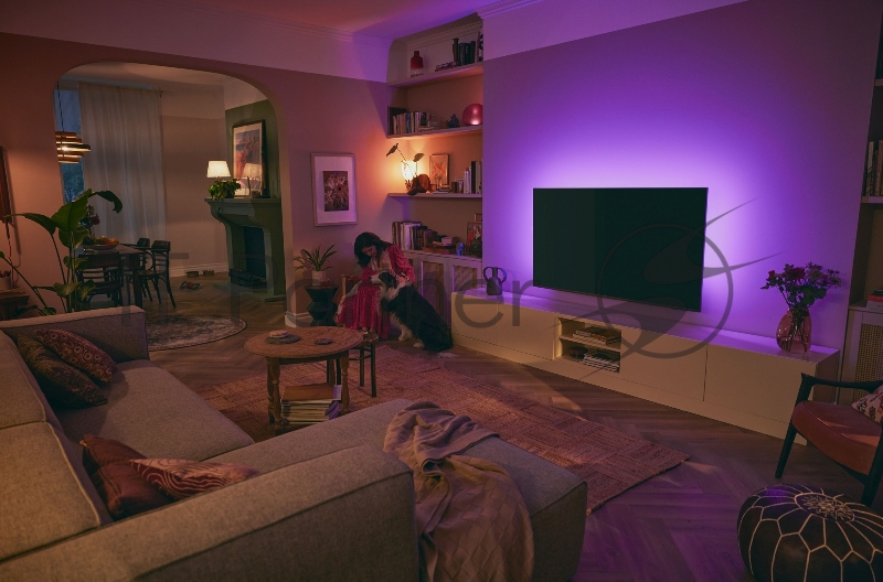 Телевизор LED Philips 65 65PUS8519/60 Series 8 серый антрацит 4K Ultra HD 60Hz DVB-T DVB-T2 DVB-C DVB-S DVB-S2 USB WiFi Smart TV