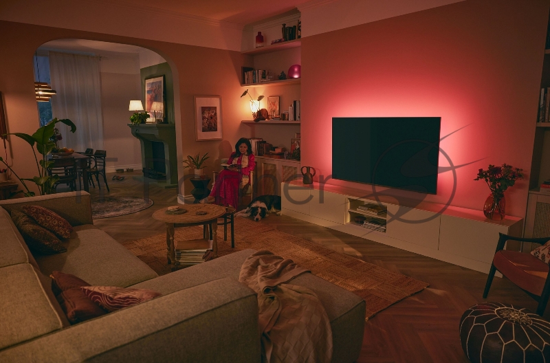 Телевизор LED Philips 65 65PUS8519/60 Series 8 серый антрацит 4K Ultra HD 60Hz DVB-T DVB-T2 DVB-C DVB-S DVB-S2 USB WiFi Smart TV