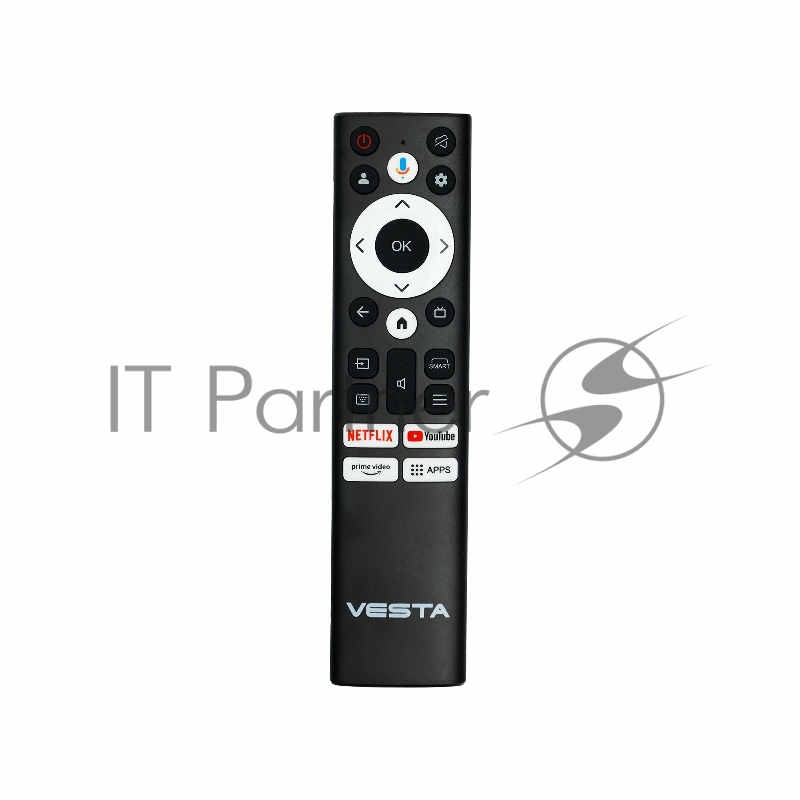 Телевизор Vesta 43/UHD/IPS/Smart Google TV/2-16Gb/BT/Black