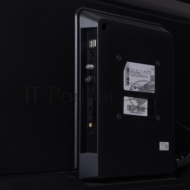 Телевизор Shivaki 43/FullHD/Google TV/1,5-8Gb/BT 5.0/HDR10/black