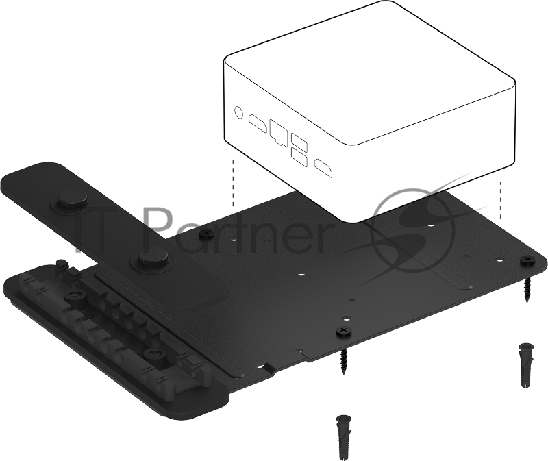 Крепёж настольный Accessory Logitech,Tap PC Mount