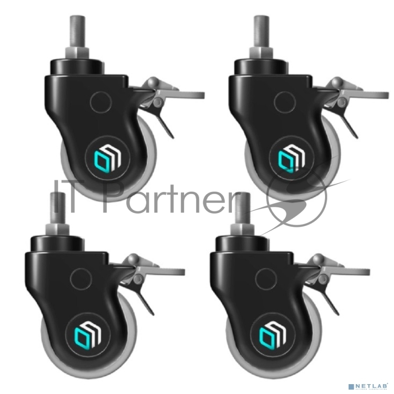 Комплект колес увеличенного диаметра ONKRON AWL-75B, черный