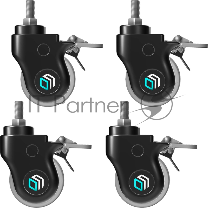 Комплект колес увеличенного диаметра ONKRON AWL-75B, черный