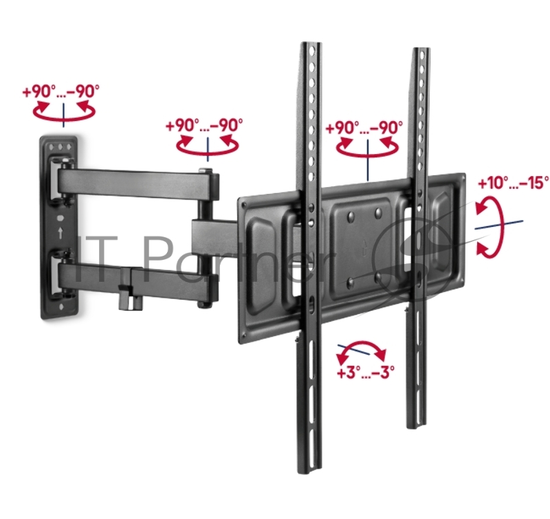Кронштейн для ТВ наклонно-поворотный MAUNFELD MTM-3255FMD