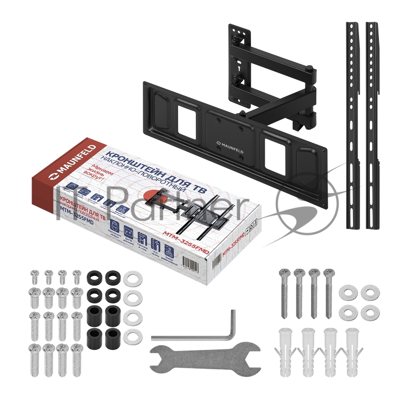 Кронштейн для ТВ наклонно-поворотный MAUNFELD MTM-3255FMD