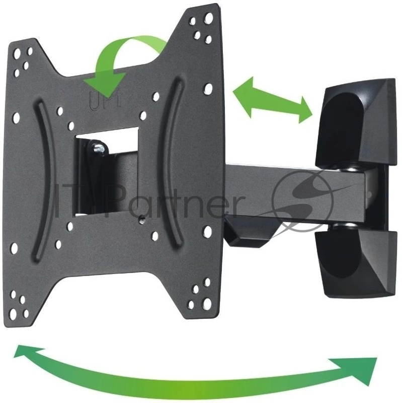 Кронштейн для телевизора Hama 00220821 черный 19-48 макс.20кг настенный поворот и наклон