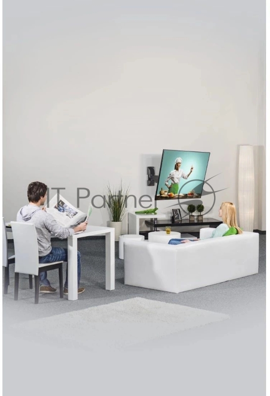 Кронштейн для телевизора Hama 00220821 черный 19-48 макс.20кг настенный поворот и наклон