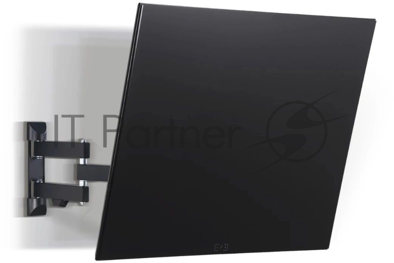 Кронштейн для телевизора Hama 00220824 черный 37-90 макс.25кг настенный поворот и наклон