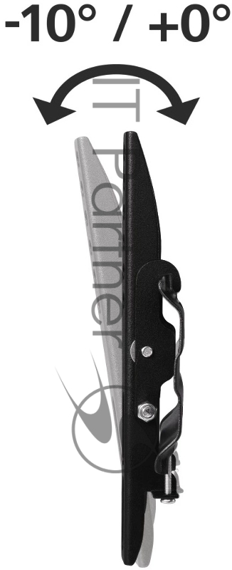 Кронштейн для телевизора Hama 00220806 черный 19-48 макс.25кг настенный наклон