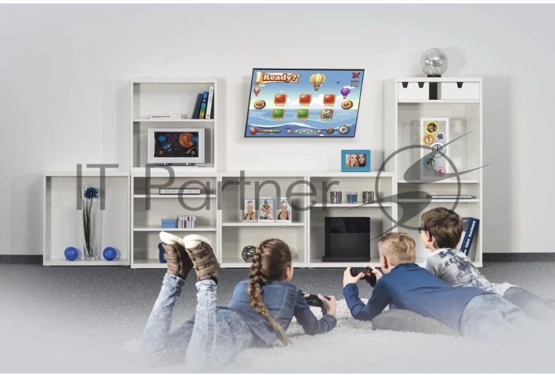 Кронштейн для телевизора Hama 00220814 черный 32-75 макс.40кг настенный наклон