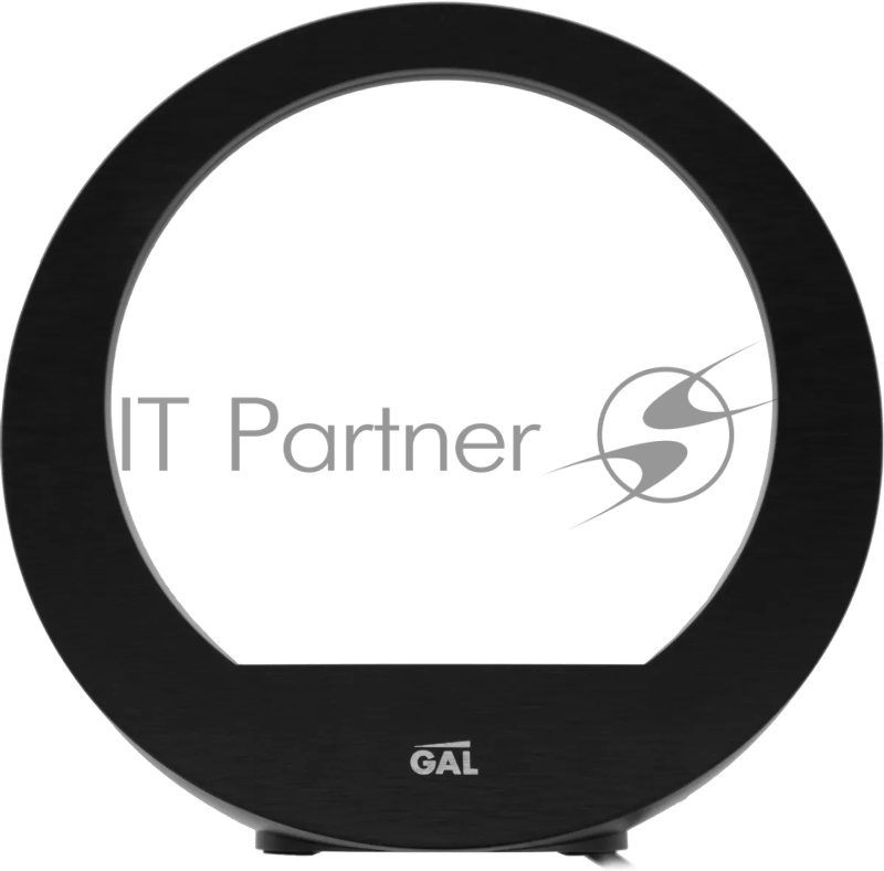Антенна телевизионная Gal AR-458 32дБ активная черный каб.:1.4м