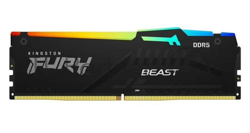 Оперативная память 16GB Kingston DDR5 6000 DIMM FURY Beast RGB EXPO Gaming Memory KF560C36BBEA-16 Non-ECC, CL36 , 1.35V, 1RX8 36-38-38 288-pin 16Gbit, RTL