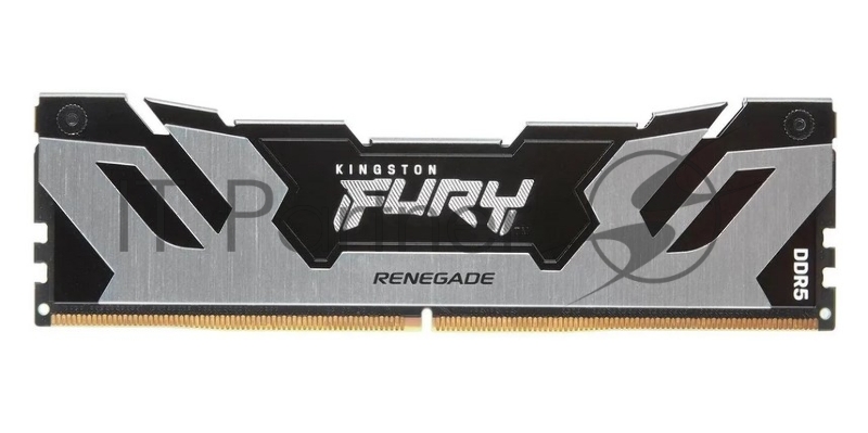 Память Kingston DDR5 16GB 8000MHz KF580C38RS-16 Fury Renegade Black RTL Gaming PC5-57600 CL38 DIMM 288-pin 1.45В single rank с радиатором Ret