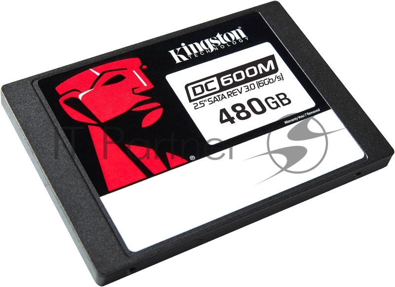 Накопитель Kingston Enterprise SSD 480GB DC600M 2.5 SATA 3 R560/W470MB/s 3D TLC MTBF 2M 94 000/41 000 IOPS 876TBW (Mixed-Use) 3 years