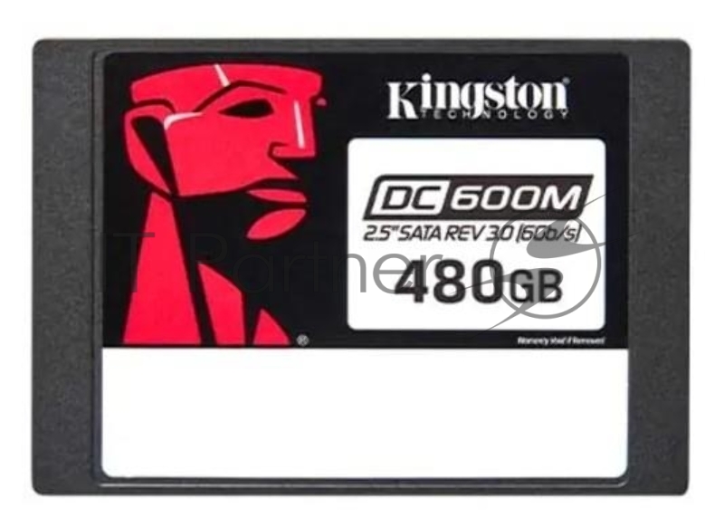 Накопитель Kingston Enterprise SSD 480GB DC600M 2.5 SATA 3 R560/W470MB/s 3D TLC MTBF 2M 94 000/41 000 IOPS 876TBW (Mixed-Use) 3 years