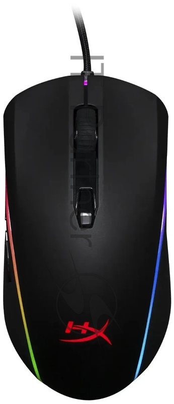 Мышь HyperX Pulsefire Surge черный оптическая (16000dpi) USB2.0 (6but)
